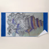 Eleauthera, Bahama's: Strandlaken (Voorkant)