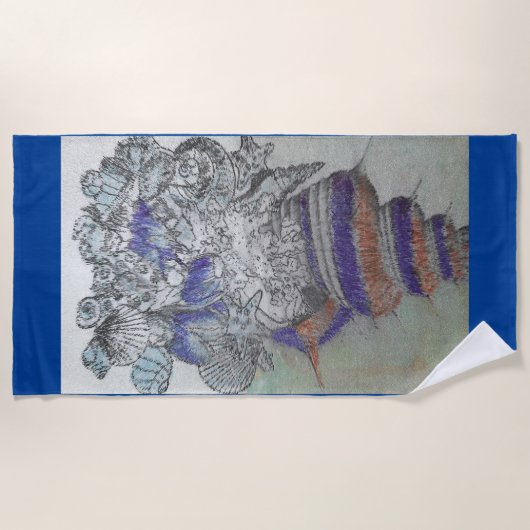 Eleauthera, Bahama's: Strandlaken (Voorkant)