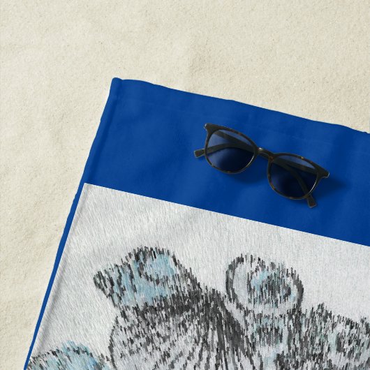 Eleauthera, Bahama's: Strandlaken (In situ)