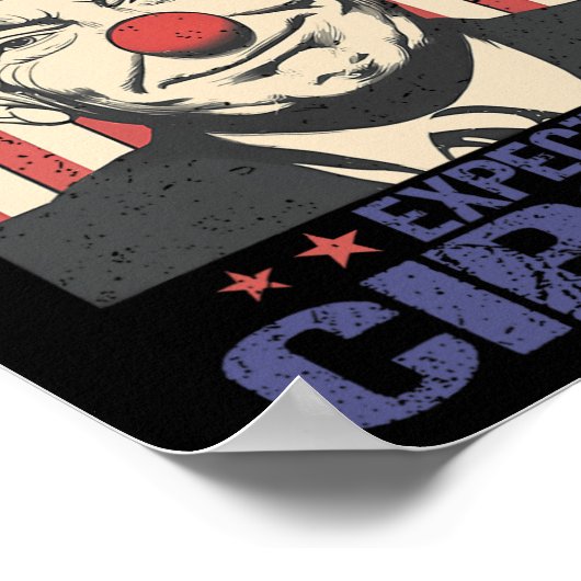 Elect A Clown Expect A Circus Shirt Funny Clown Tr Poster (Hoek)