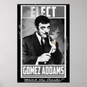 Elect Gomez Addams ziet zijn rook Poster (Voorkant)