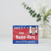 ELECT - Politieke campagne Visitekaartje (Staand voorkant)