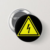 ELECtOBER LOGO BADGE BK Ronde Button 5,7 Cm (Voorkant /achterkant)