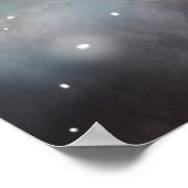 Electra Fae Fairy over Moon Fantasy Artwork Poster (Hoek)