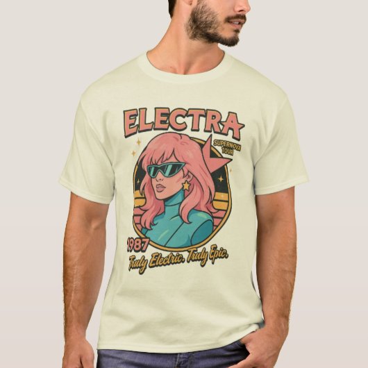 Electra – Supernova Tour 1987 T-shirt (Voorkant)