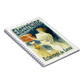 Electracine Luxury Lighting Notitieboek (Rechterzijde)