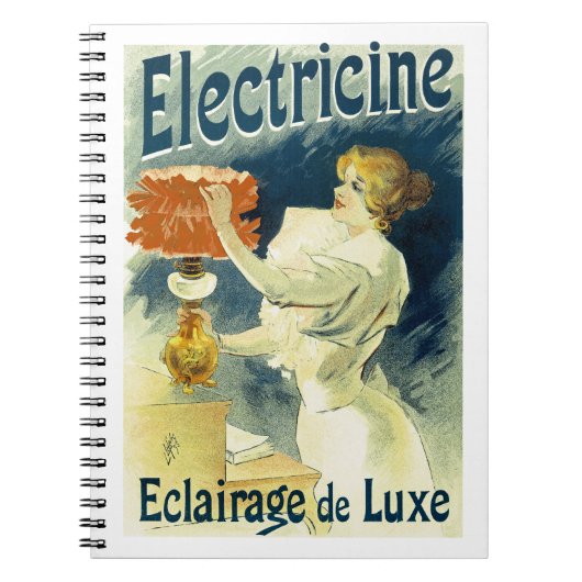 Electracine Luxury Lighting Notitieboek (Voorkant)