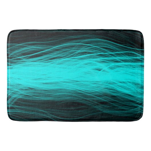 Electric Aqua - Bath Mat (Voorkant)