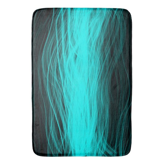 Electric Aqua - Bath Mat (Voorkant Verticaal)