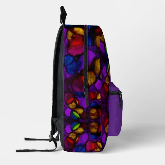 Electric Bloom Bedrukte Rugzak (Links)