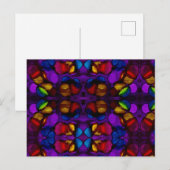 Electric Bloom Briefkaart (Voorkant / Achterkant)