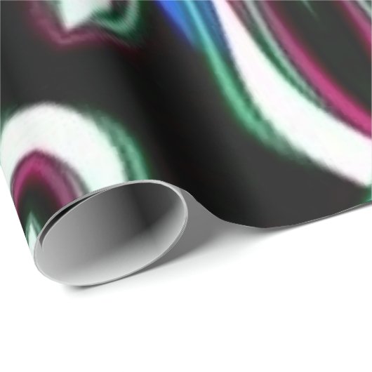 Electric Bloom Mandala Cadeaupapier (Rol Hoek)