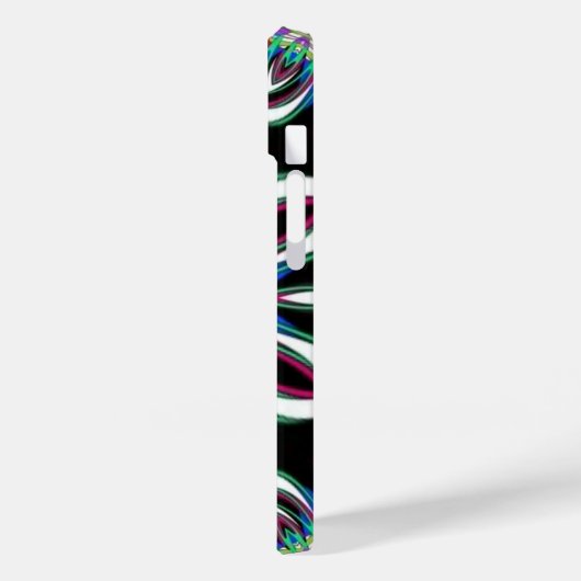 Electric Bloom Mandala Case-Mate iPhone Case (Achterkant / Links)