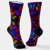 Electric Bloom Sokken (Gebogen)