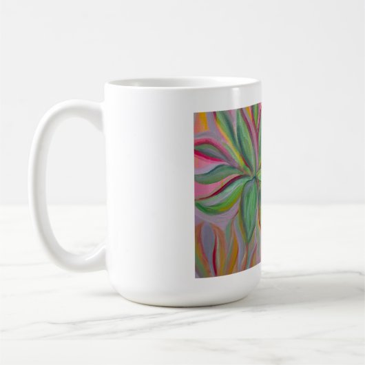 Electric Blooms Mug Koffiemok (Links)