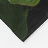 Electric Blue Acara Cichlids Zebra Pleco Fish Art Fleece Deken (Hoek)