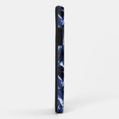 Electric Blue Chrome Skull iPhone 5G Hoesje (Achterkant/rechts)