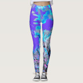 Electric Blue Leggings (Voorkant)