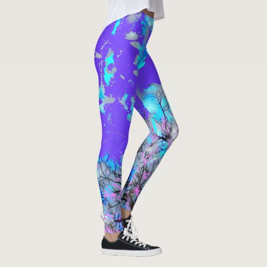Electric Blue Leggings (Rechts)