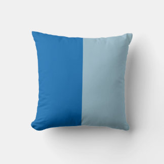 Electric Blue limonade en Aquamarine Duo Tone Kussen