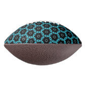 Electric Blue Mandala American Football (Gedraaid 270)