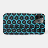 Electric Blue Mandala Case-Mate iPhone Case (Achterkant (horizontaal))