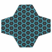 Electric Blue Mandala Voetbal (Enkel)