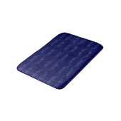 Electric Blue Neural Horizon Abstract Pattern Badmat (Gekanteld)