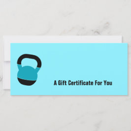 Electric-Blue Performance Gift Certificate