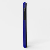 Electric Blue Personal Case-Mate iPhone Case (Achterkant/links)