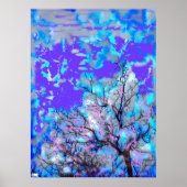 Electric Blue Poster (Voorkant)