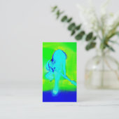 Electric Blue - Visitekaartje (Staand voorkant)