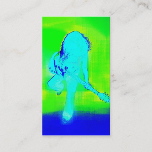 Electric Blue - Visitekaartje (Voorkant)