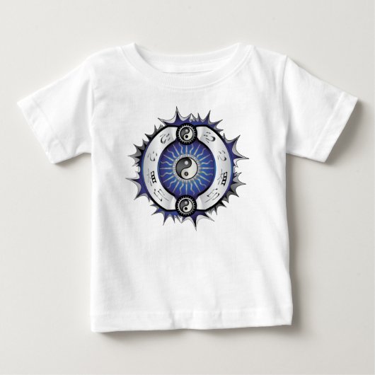 Electric Blue Yin Yang (Voorkant)