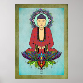 Electric Buddha Poster/print Poster
