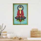 Electric Buddha Poster/print Poster (Keuken)