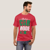 Electric Car Mode On EV Driver Electric Vehicle fu T-shirt (Voorkant volledig)