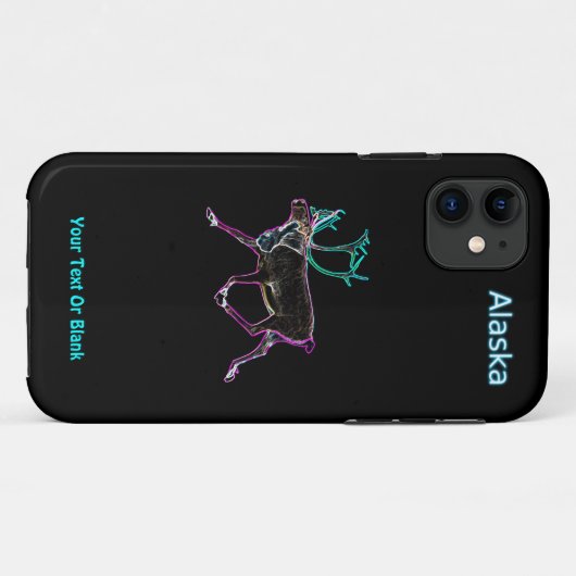 Electric Cariou - Alaska Case-Mate iPhone Case (Achterkant (horizontaal))