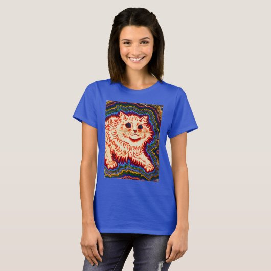 Electric Cat, Louis Wain T-shirt (Voorkant volledig)