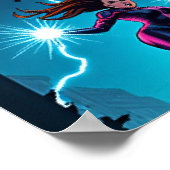 Electric Chaos Pop Art Poster (Hoek)