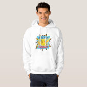 Electric Charge Pikachu.Unisex Graphic Tee Hoodie (Voorkant volledig)