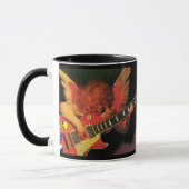 Electric Cherub tweetonige koffie-mok. Mok (Links)