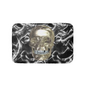 Electric Chrome Skull Bath Mat (Voorkant)