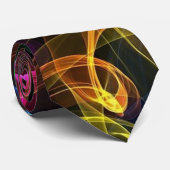 Electric Color Stropdas (Opgerold)