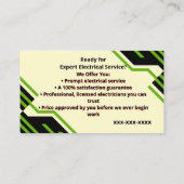 Electric Company Visitekaartje (Achterkant)