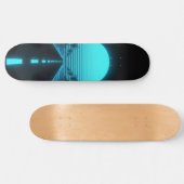 Electric Cruise Synthwave  Persoonlijk Skateboard (Horizontaal)