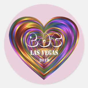 Electric Daisy Carnival - Las Vegas 2019 Ronde Sticker