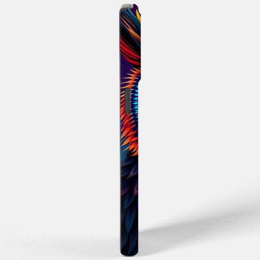 Electric Dream Owl Case-Mate iPhone Case (Achterkant / Rechts)