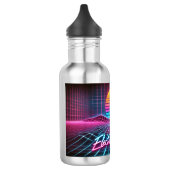 Electric Dreams Retro Neon Mok – jaren '80 Waterfles (Links)