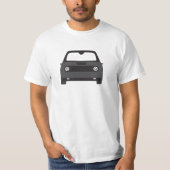 Electric E #watashi no kuruma - moderner Stahl T-shirt (Voorkant)